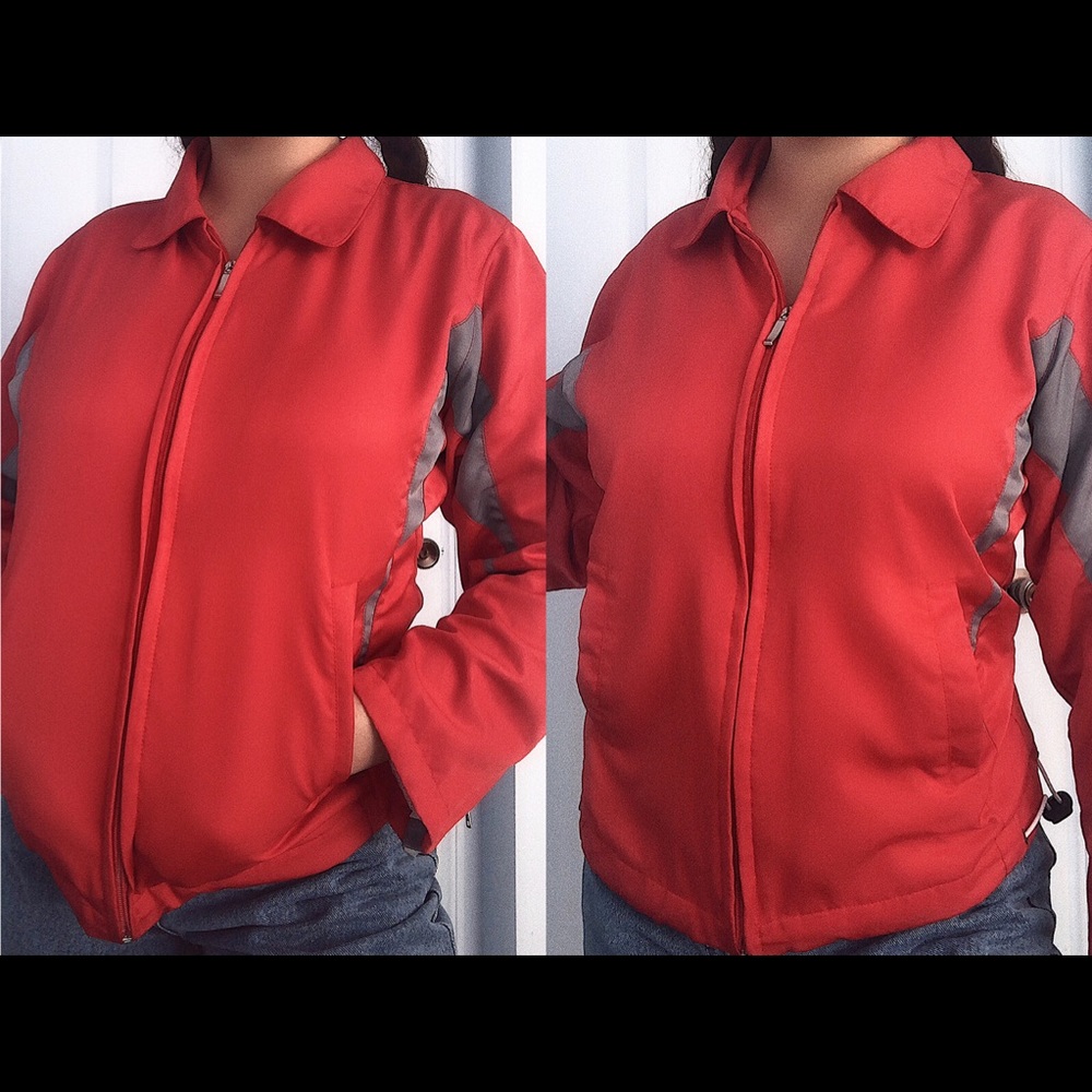 windbreaker / sweater